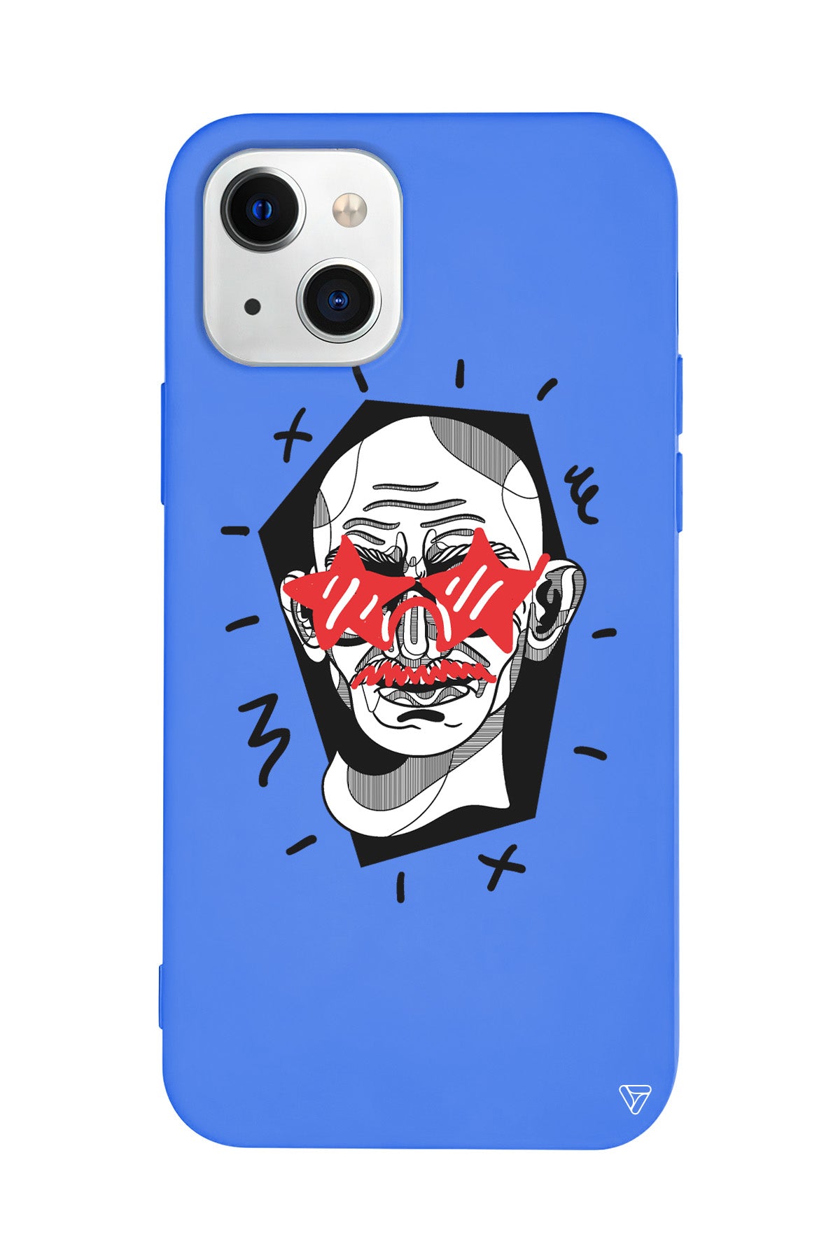 Gandhi Lansman Model İçi Kadife Silikon Telefon Kılıfı – Plus Serisine Özel