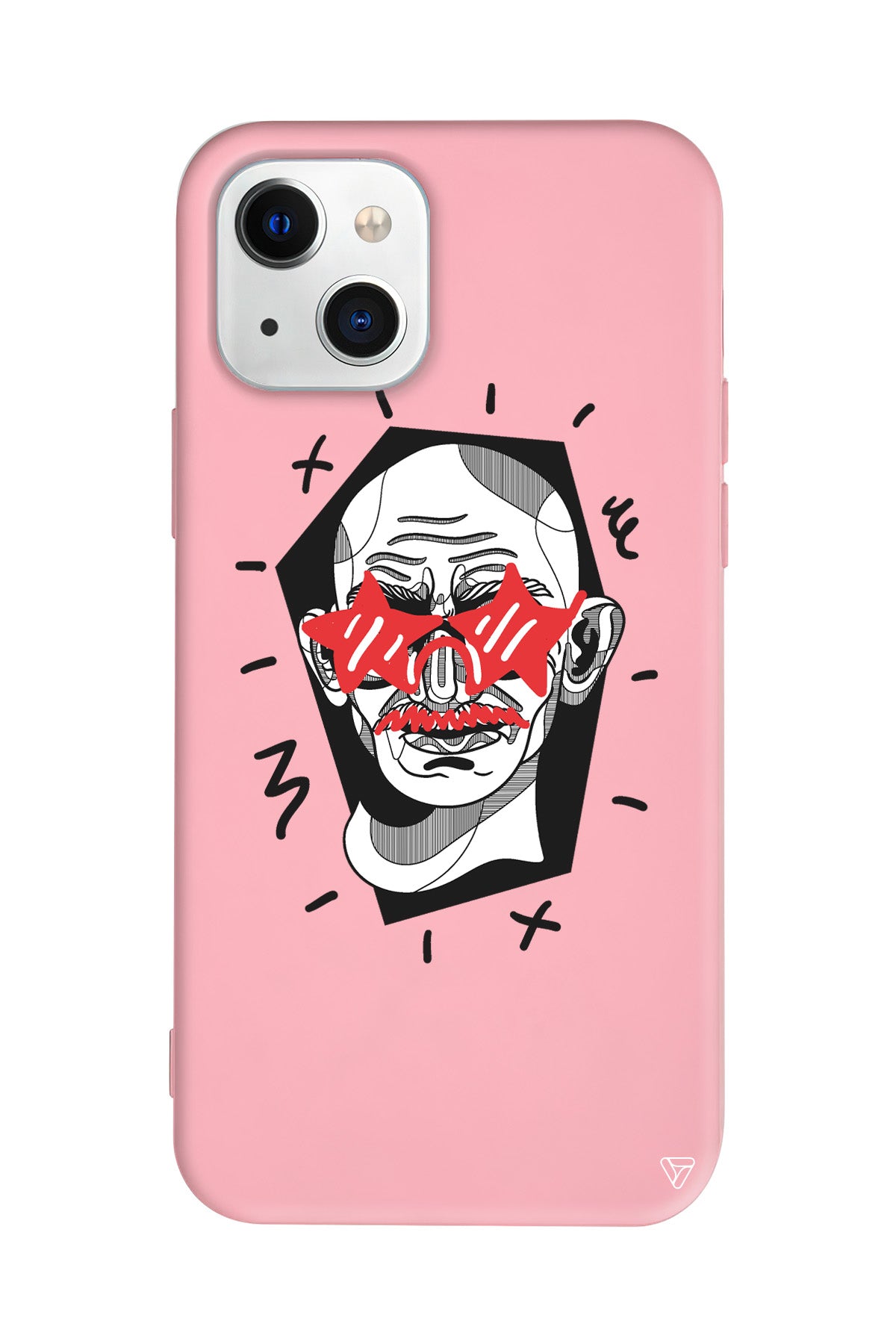 Gandhi Lansman Model İçi Kadife Silikon Telefon Kılıfı – Plus Serisine Özel