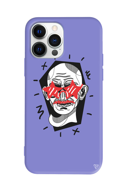 Gandhi Lansman Model İçi Kadife Silikon Telefon Kılıfı