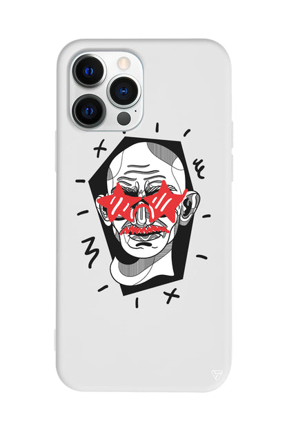 Gandhi Lansman Model İçi Kadife Silikon Telefon Kılıfı