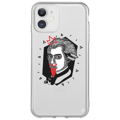 Amadeus Mozart Lansman Model İçi Kadife Silikon Telefon Kılıfı