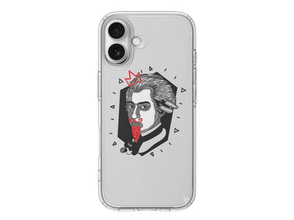 Amadeus Mozart Lansman Model İçi Kadife Silikon Telefon Kılıfı