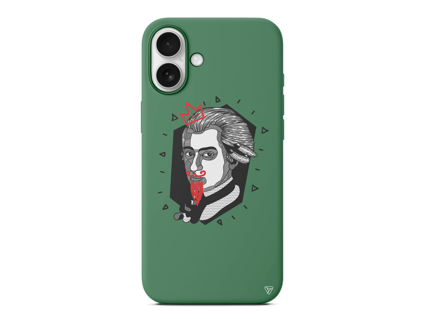 Amadeus Mozart Lansman Model İçi Kadife Silikon Telefon Kılıfı – Plus Serisine Özel