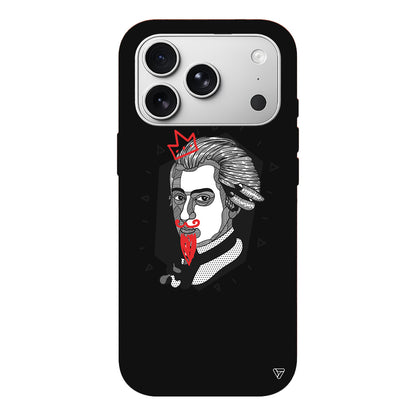 Amadeus Mozart Lansman Model İçi Kadife Silikon Telefon Kılıfı