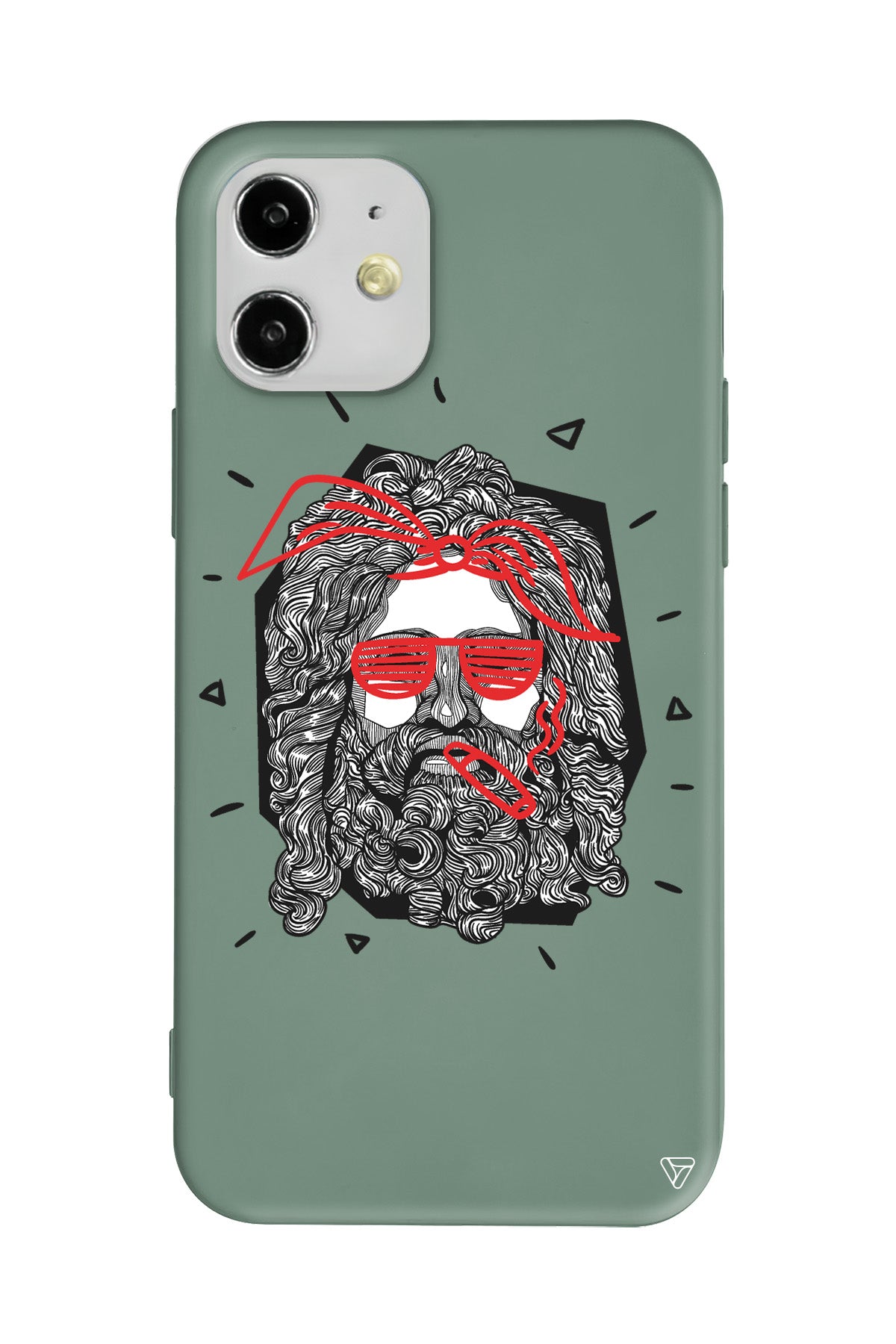 Zeus Dumanı Lansman Model İçi Kadife Silikon Telefon Kılıfı