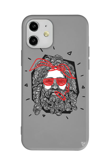 Zeus Dumanı Lansman Model İçi Kadife Silikon Telefon Kılıfı