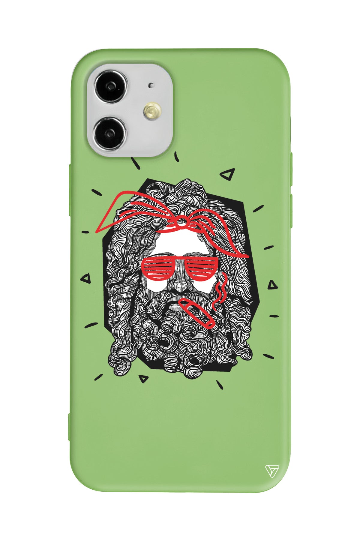 Zeus Dumanı Lansman Model İçi Kadife Silikon Telefon Kılıfı