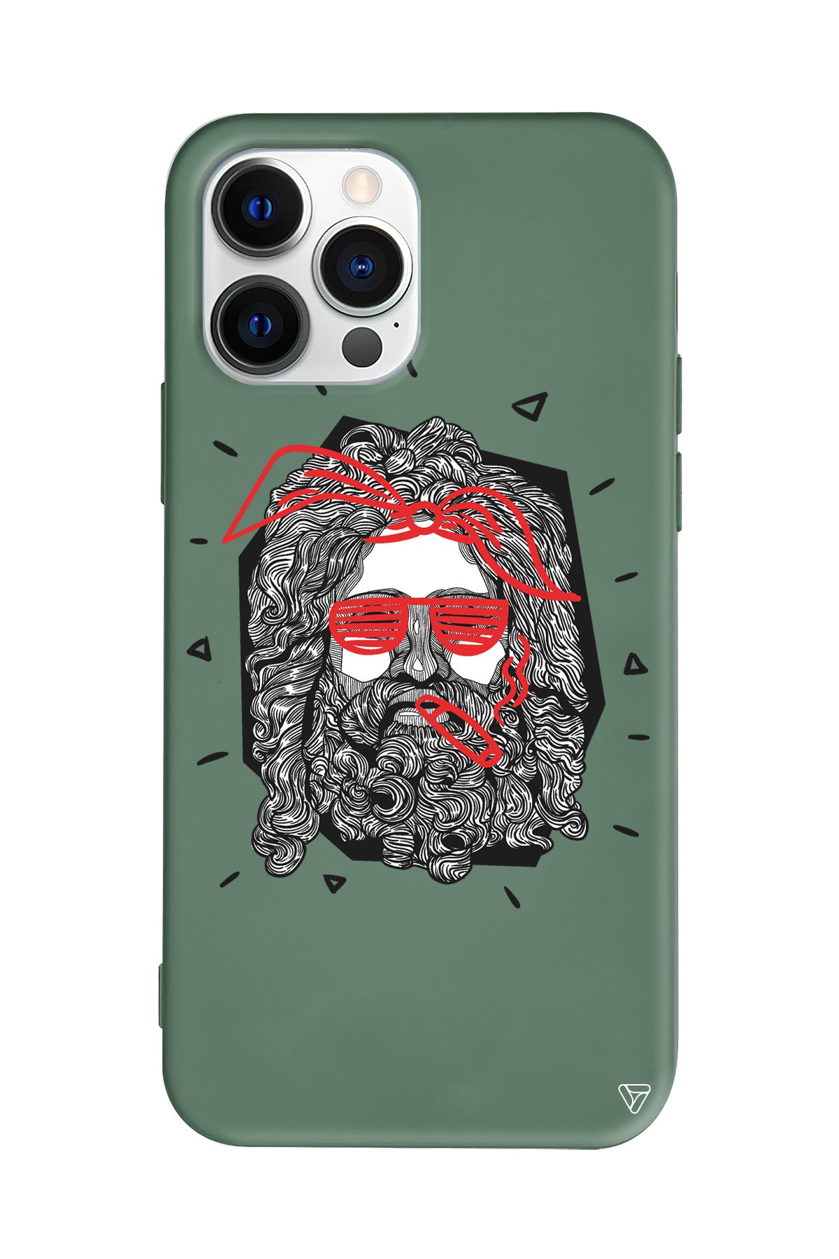 Zeus Dumanı Lansman Model İçi Kadife Silikon Telefon Kılıfı