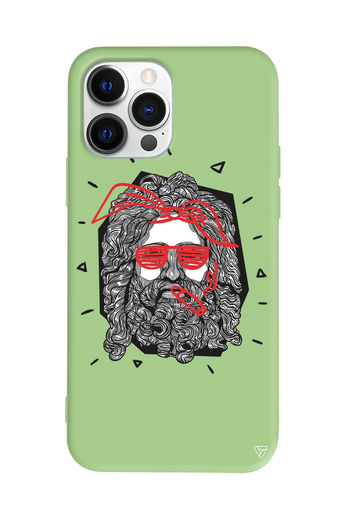 Zeus Dumanı Lansman Model İçi Kadife Silikon Telefon Kılıfı