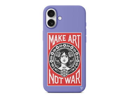 Obey Make Love Lansman Model İçi Kadife Silikon Telefon Kılıfı – Plus Serisine Özel