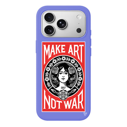 Obey Make Love Lansman Model İçi Kadife Silikon Telefon Kılıfı