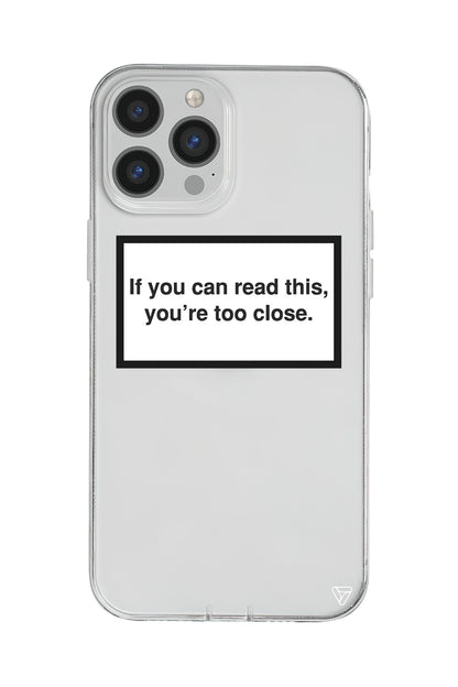 If you can read this, you're too close. Lansman Model İçi Kadife Silikon Telefon Kılıfı