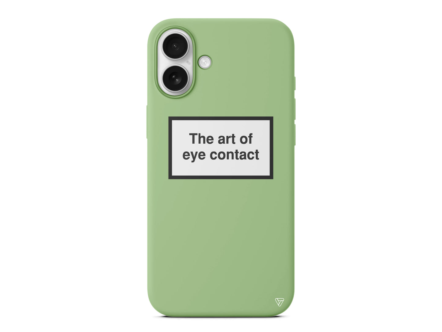 The art of eye contact Lansman Model İçi Kadife Silikon Telefon Kılıfı – Plus Serisine Özel