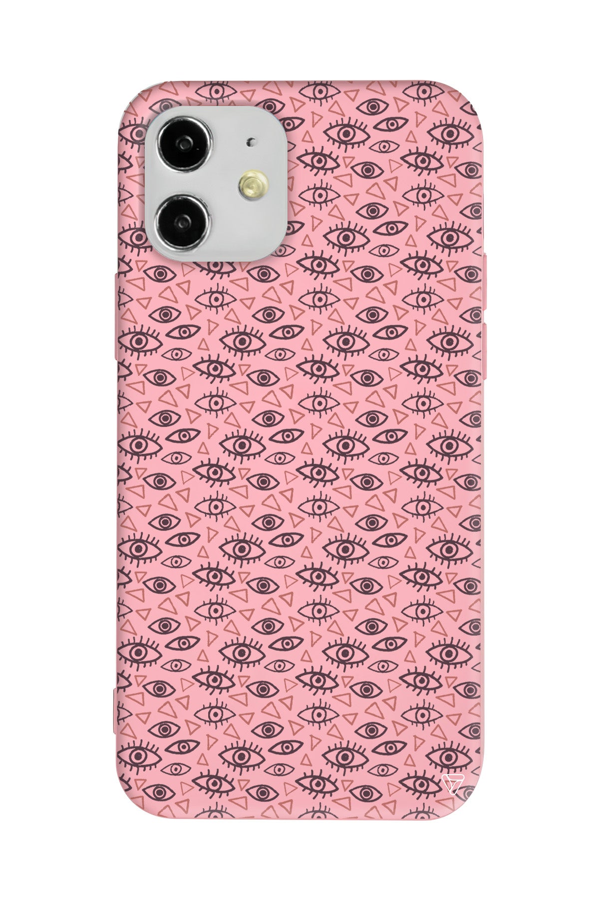 Binlerce Goz Lansman Model İçi Kadife Silikon Telefon Kılıfı