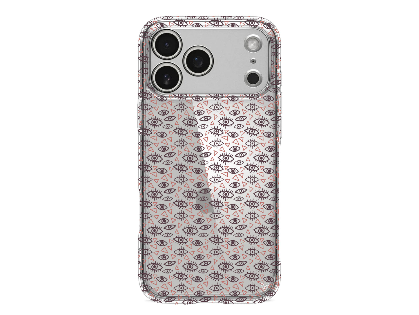 Binlerce Goz Lansman Model İçi Kadife Silikon Telefon Kılıfı