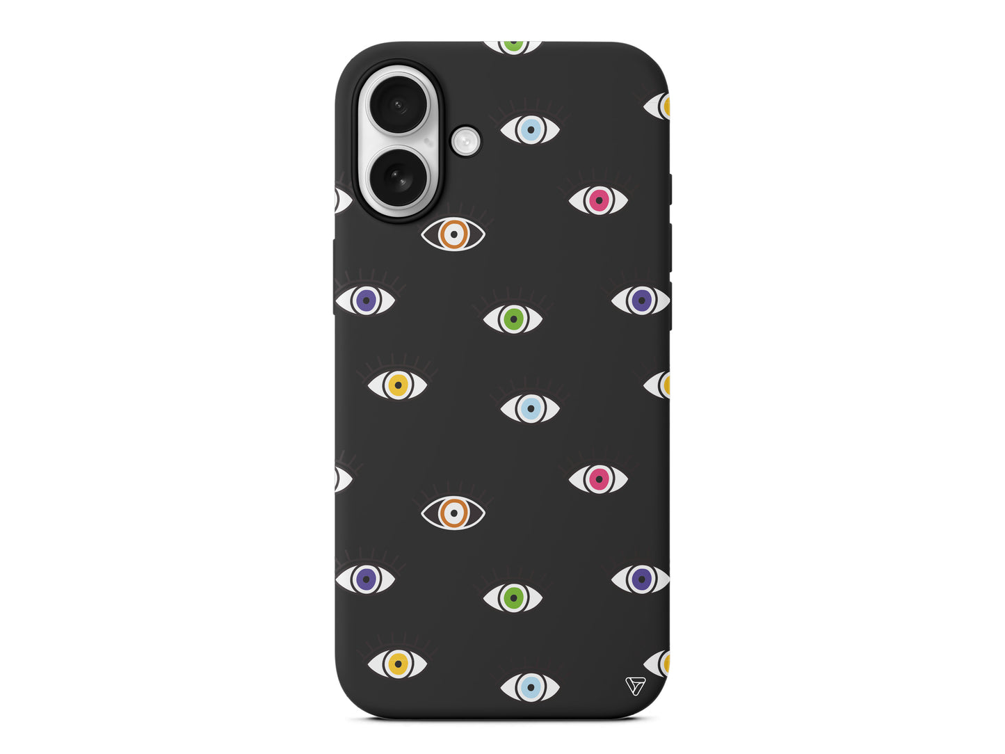 En Renkli Goz Lansman Model İçi Kadife Silikon Telefon Kılıfı – Plus Serisine Özel