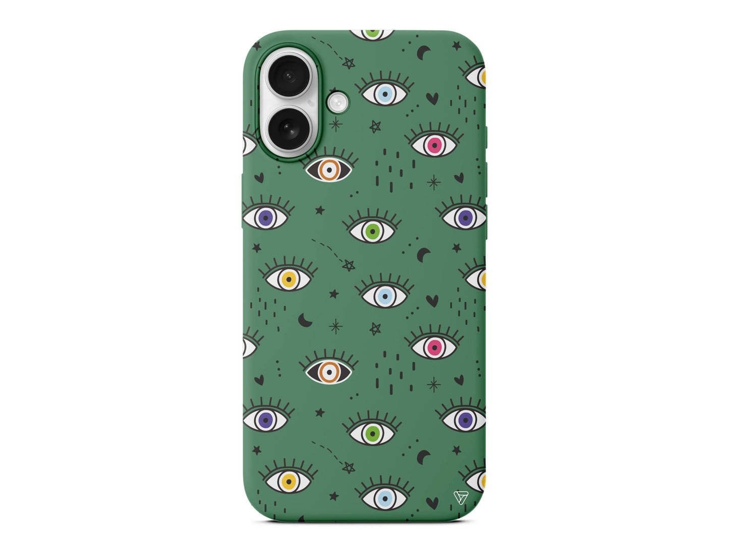 En Renkli Goz Lansman Model İçi Kadife Silikon Telefon Kılıfı – Plus Serisine Özel