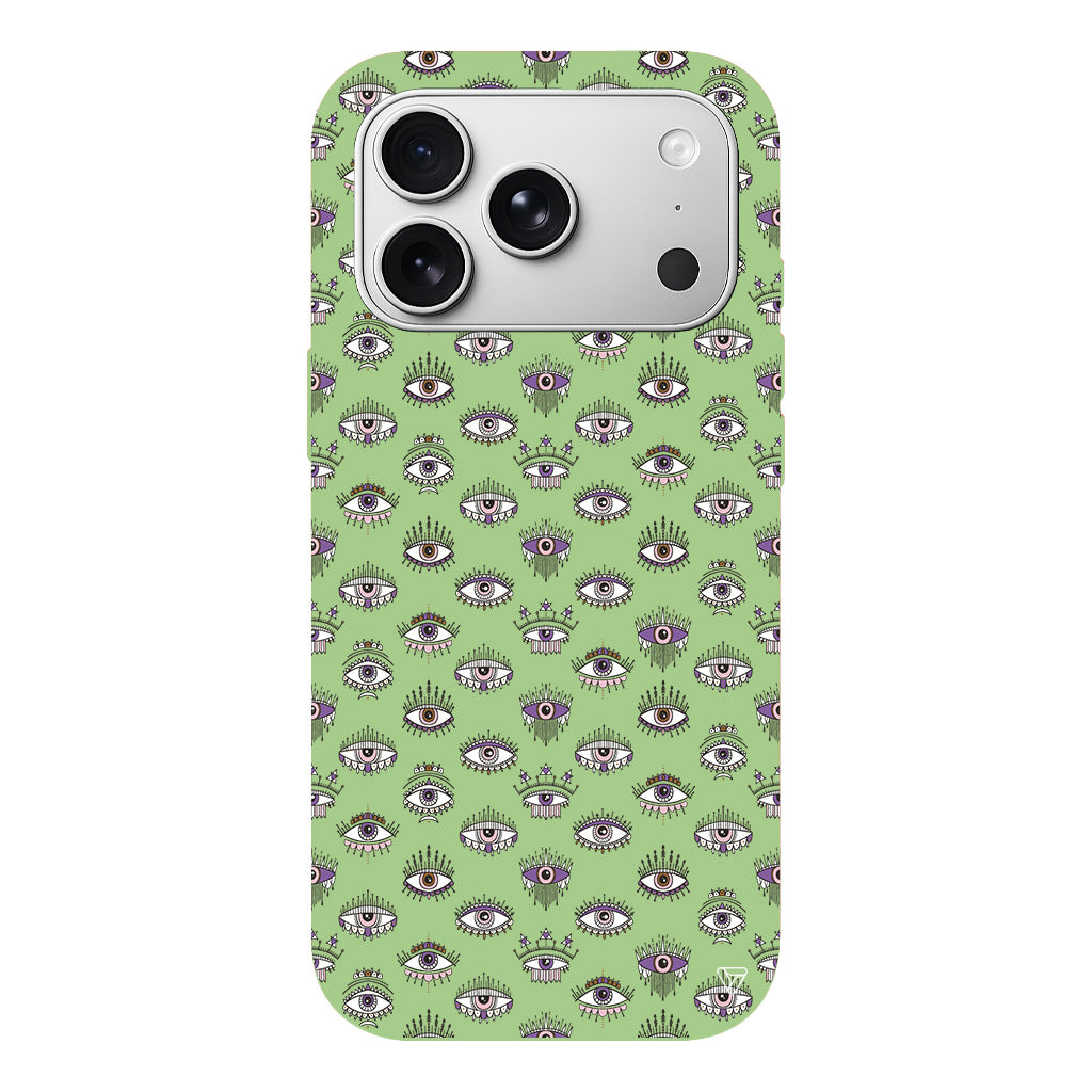 Havali Kirpikler Lansman Model İçi Kadife Silikon Telefon Kılıfı