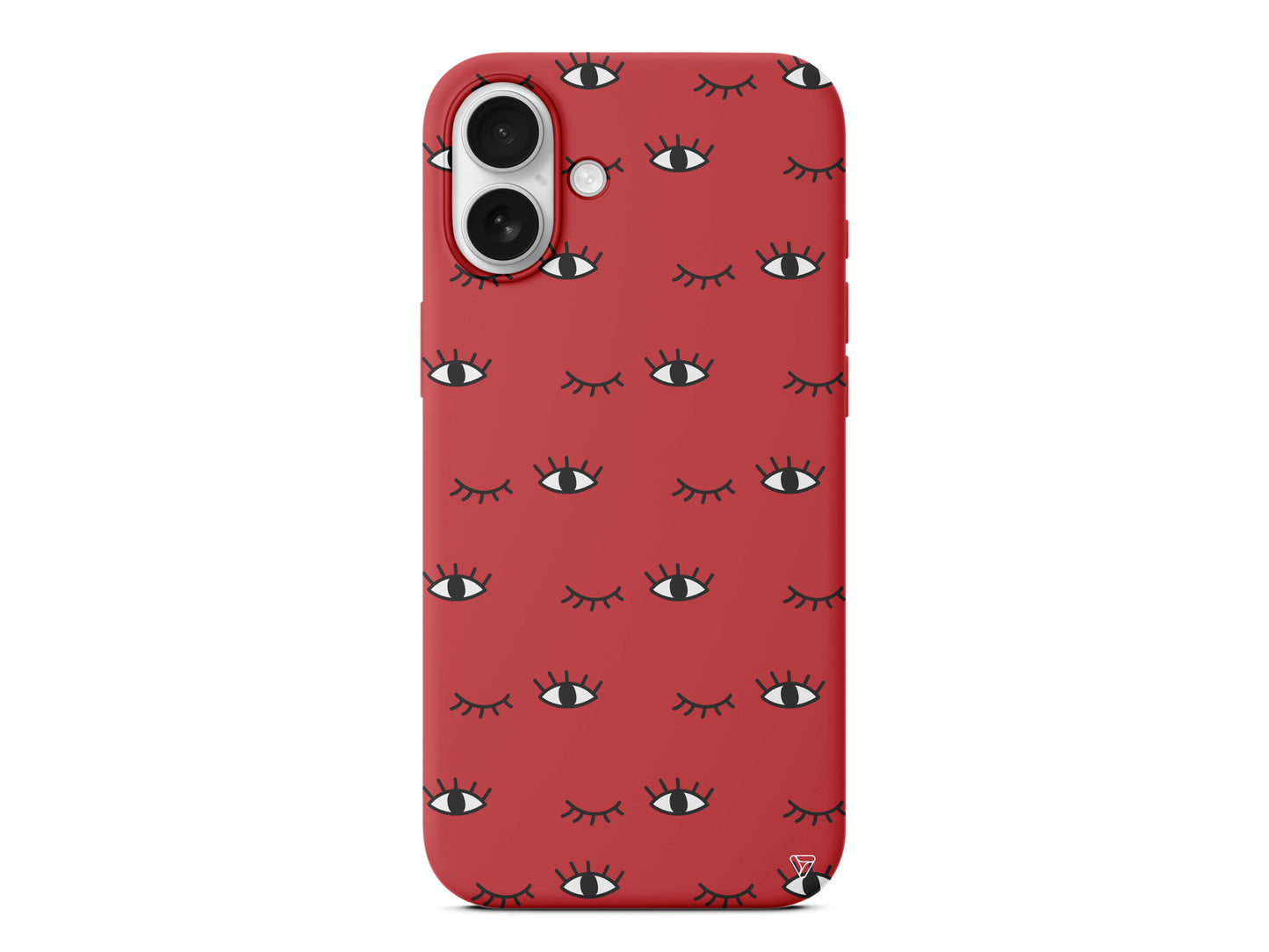 Kirpilan Goz Lansman Model İçi Kadife Silikon Telefon Kılıfı – Plus Serisine Özel