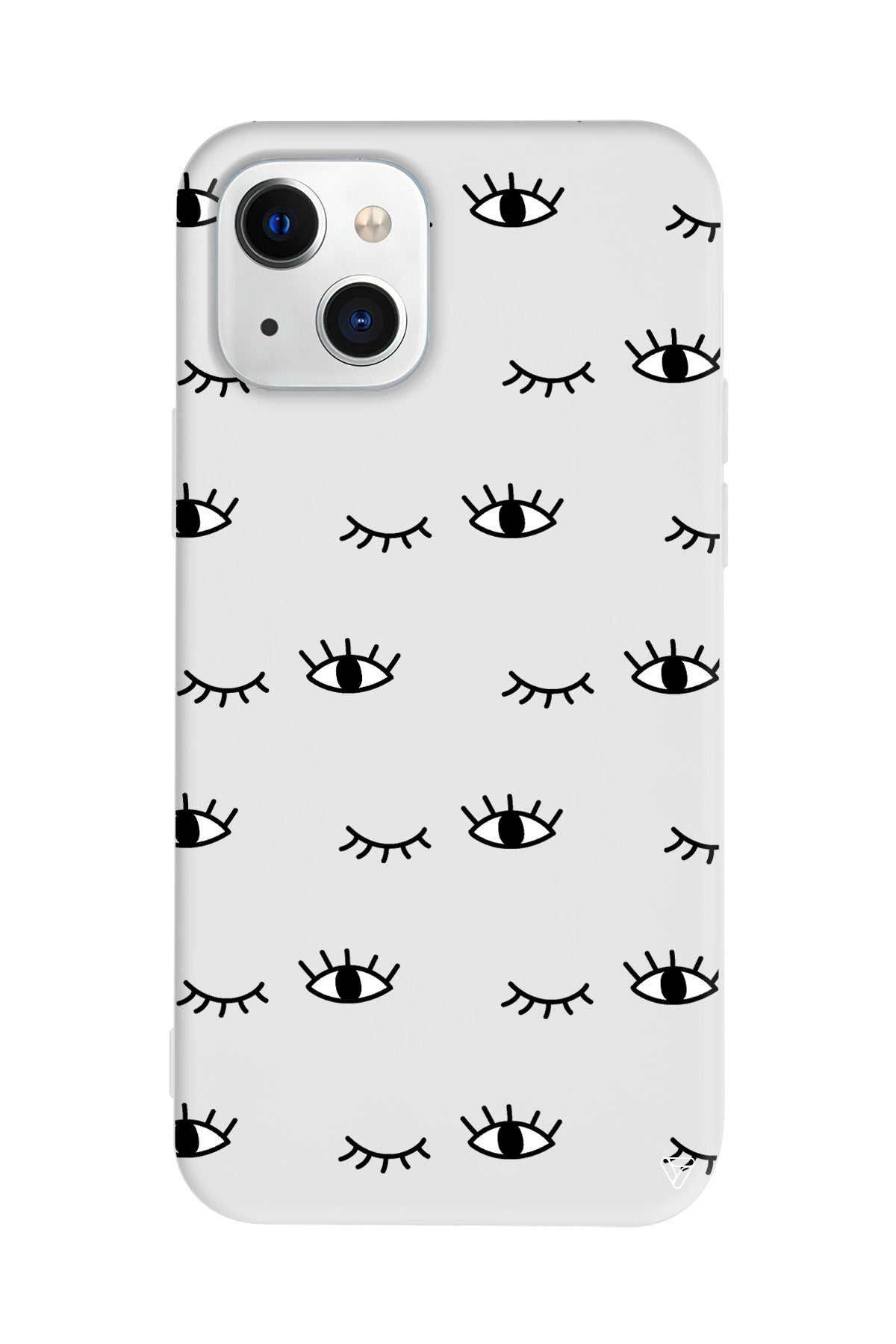 Kirpilan Goz Lansman Model İçi Kadife Silikon Telefon Kılıfı – Plus Serisine Özel