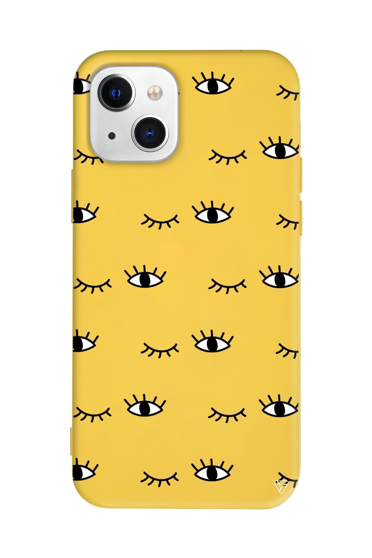 Kirpilan Goz Lansman Model İçi Kadife Silikon Telefon Kılıfı – Plus Serisine Özel