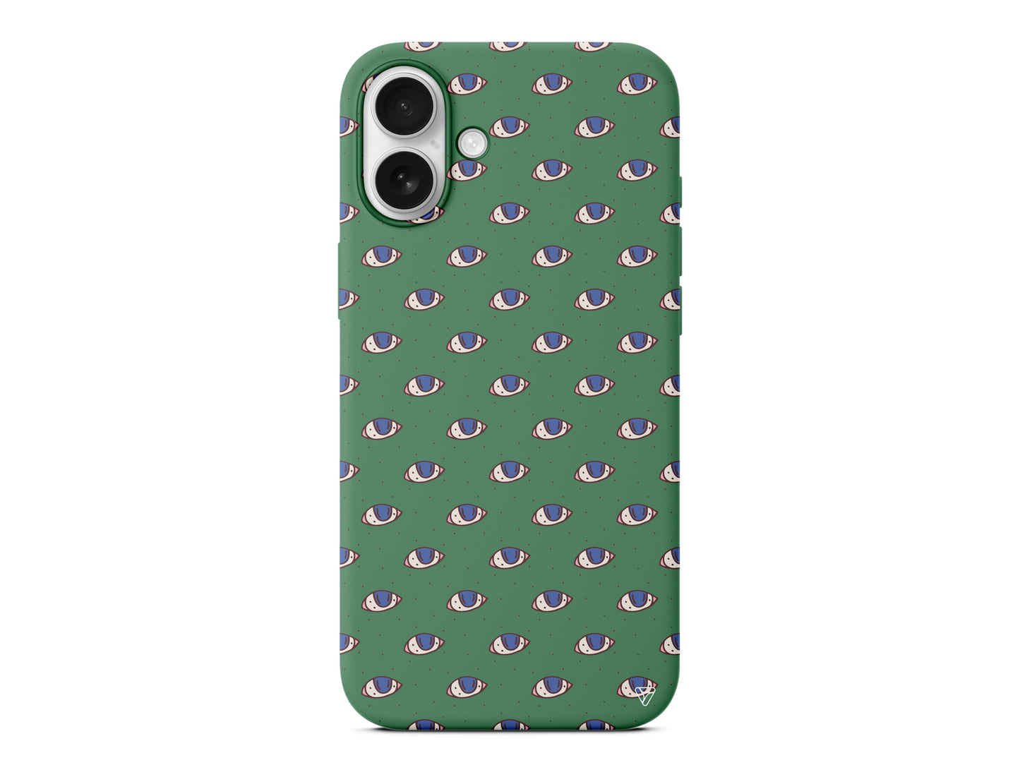 Eyes On You Lansman Model İçi Kadife Silikon Telefon Kılıfı – Plus Serisine Özel