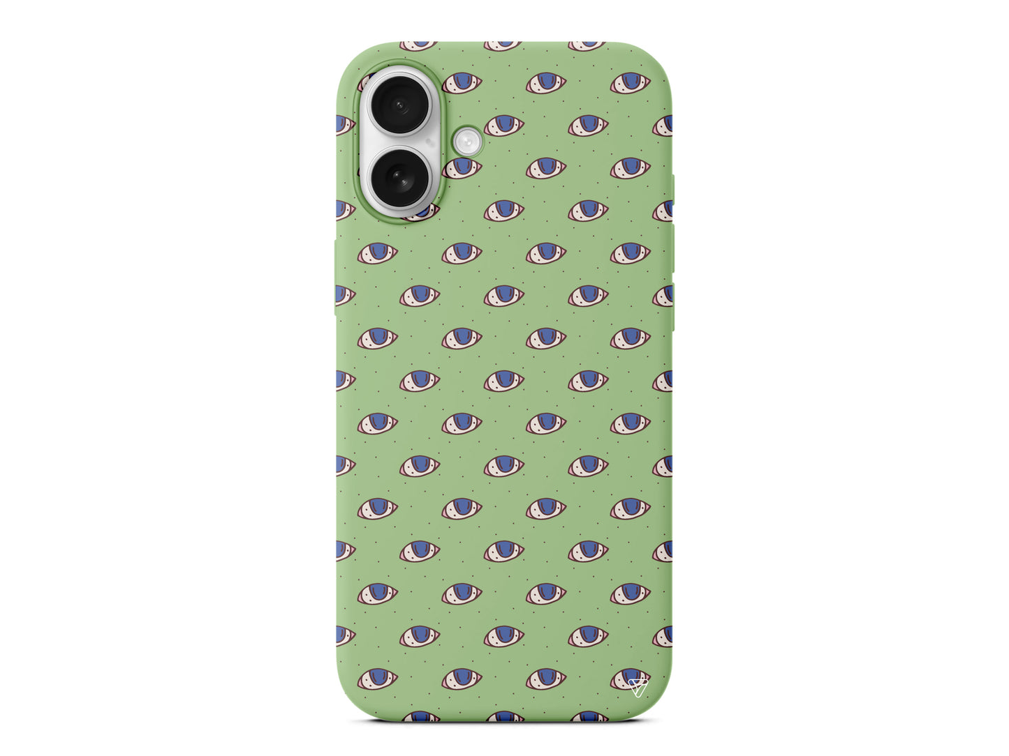 Eyes On You Lansman Model İçi Kadife Silikon Telefon Kılıfı – Plus Serisine Özel