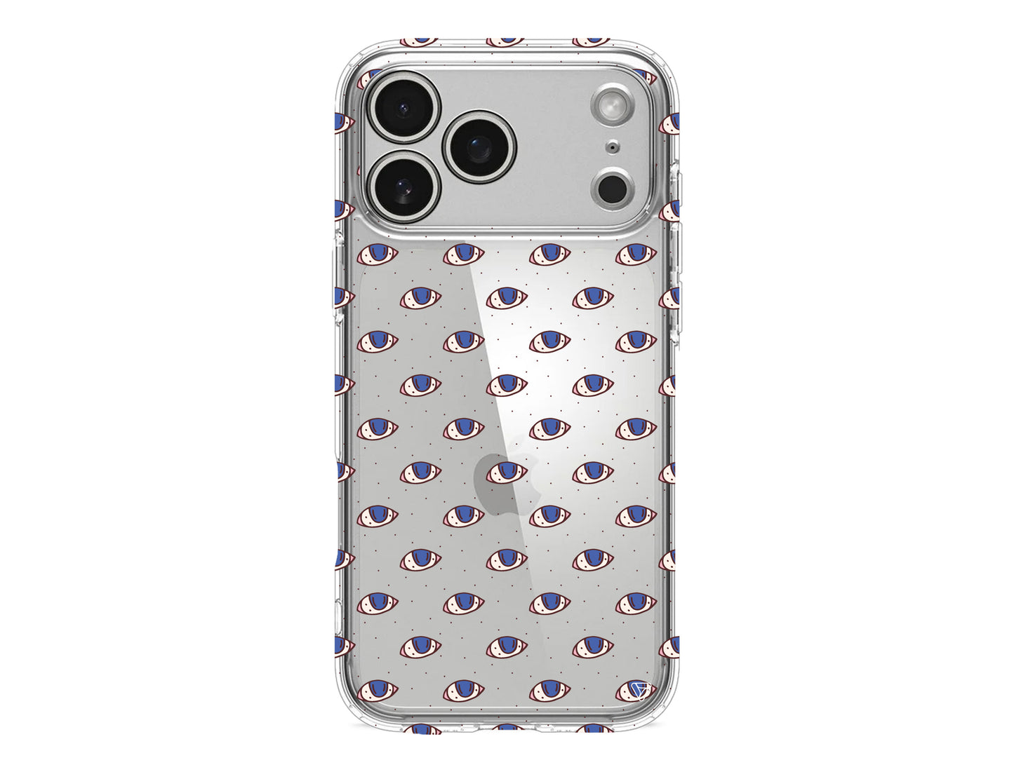 Eyes On You Lansman Model İçi Kadife Silikon Telefon Kılıfı