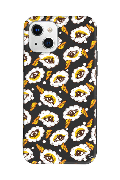 Carpici Gozler Lansman Model İçi Kadife Silikon Telefon Kılıfı – Plus Serisine Özel