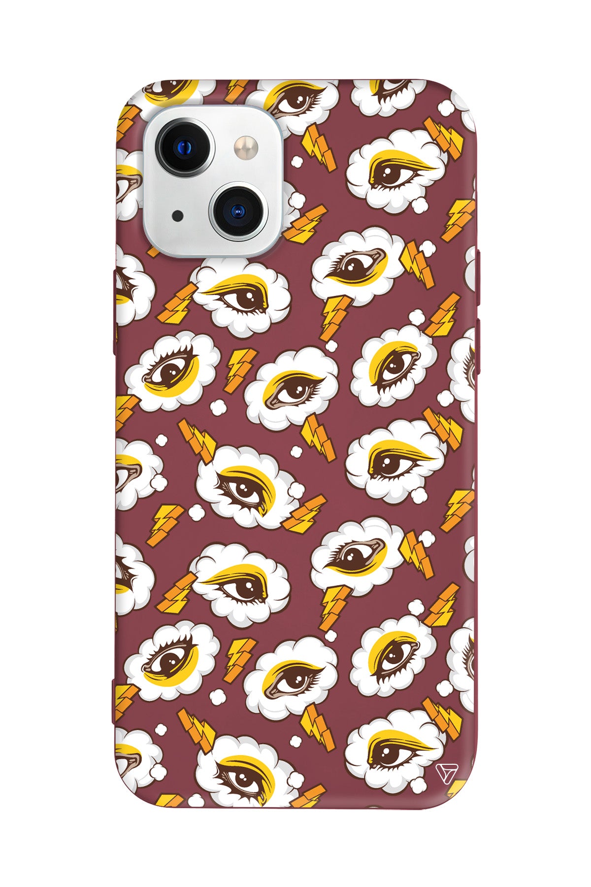 Carpici Gozler Lansman Model İçi Kadife Silikon Telefon Kılıfı – Plus Serisine Özel