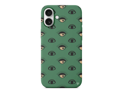 Krema Goz Lansman Model İçi Kadife Silikon Telefon Kılıfı – Plus Serisine Özel