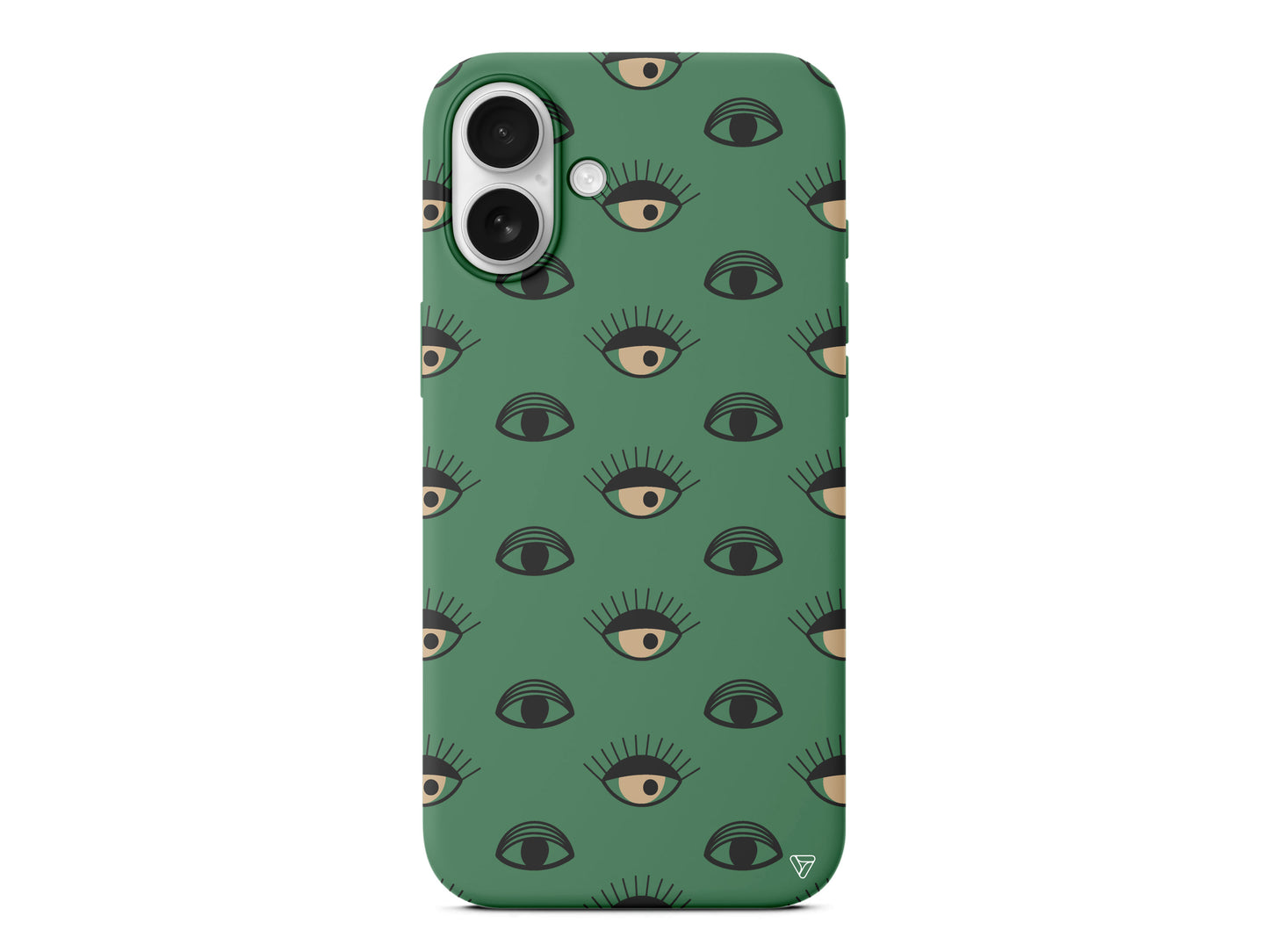 Krema Goz Lansman Model İçi Kadife Silikon Telefon Kılıfı