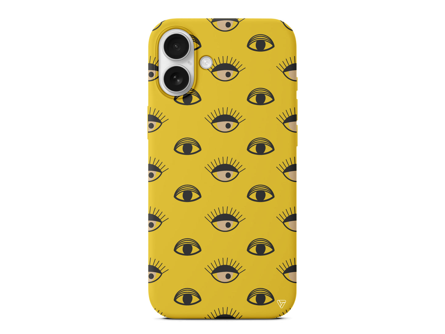 Krema Goz Lansman Model İçi Kadife Silikon Telefon Kılıfı – Plus Serisine Özel