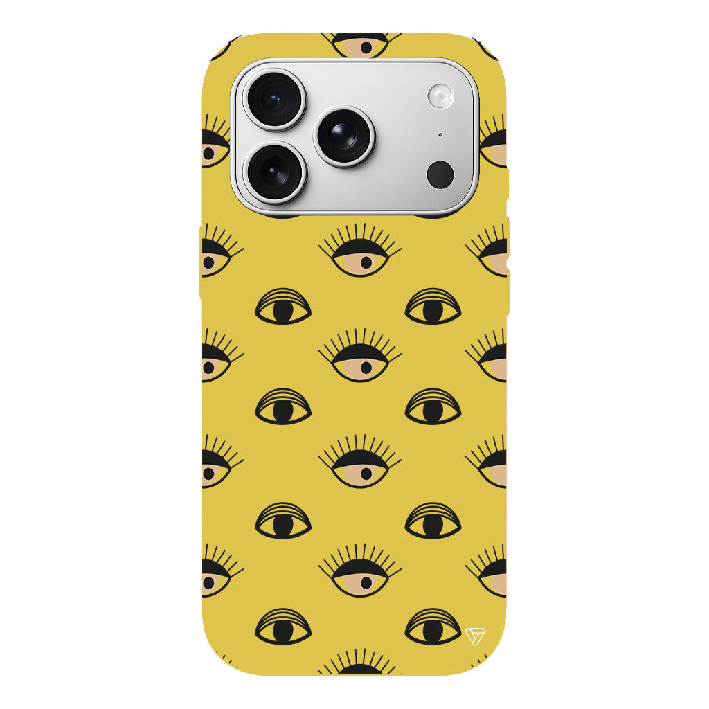 Krema Goz Lansman Model İçi Kadife Silikon Telefon Kılıfı