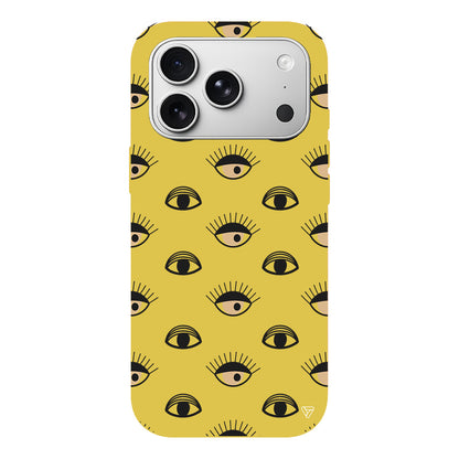 Krema Goz Lansman Model İçi Kadife Silikon Telefon Kılıfı