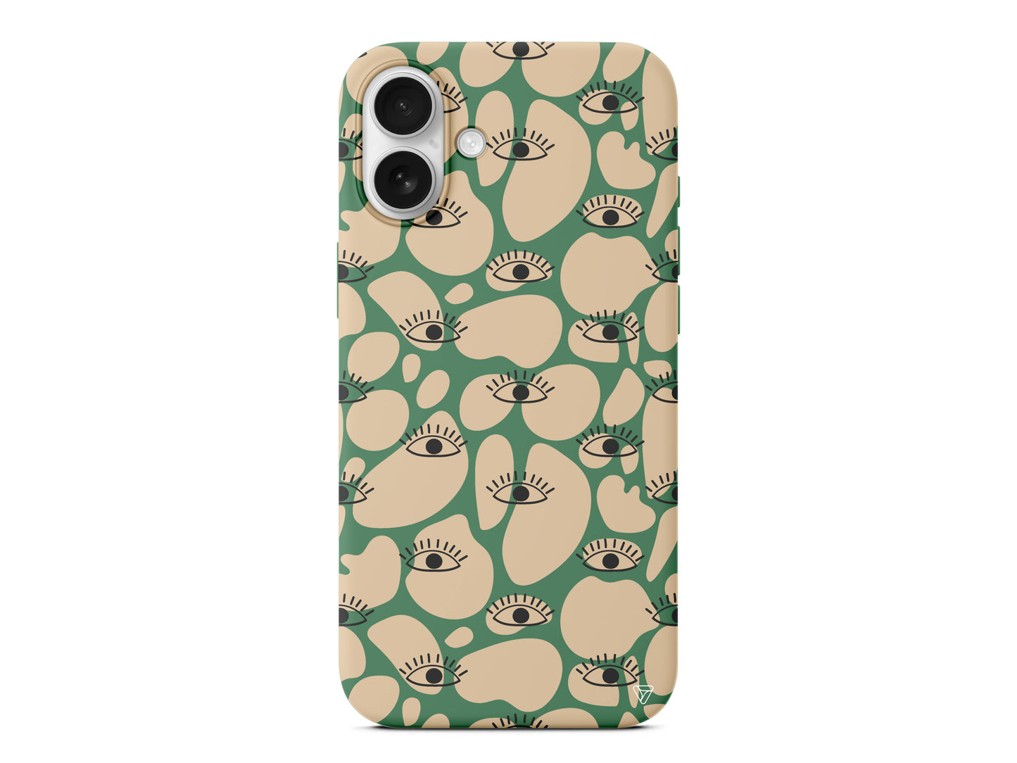 Krema Goz 2 Lansman Model İçi Kadife Silikon Telefon Kılıfı