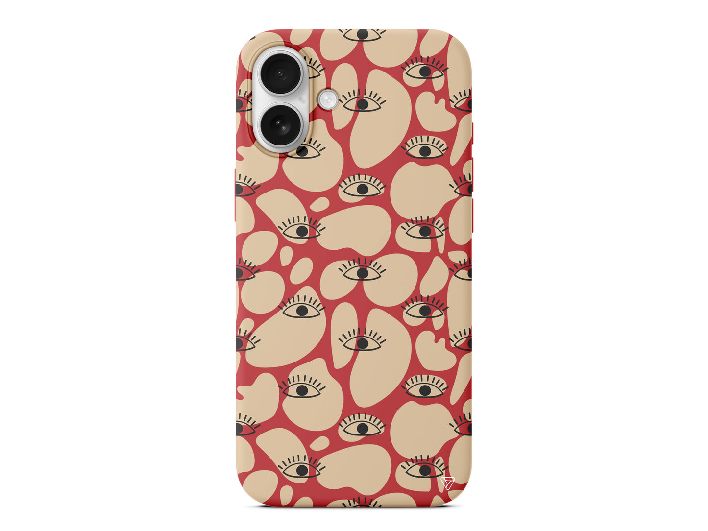 Krema Goz 2 Lansman Model İçi Kadife Silikon Telefon Kılıfı – Plus Serisine Özel