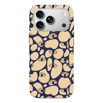 Krema Goz 2 Lansman Model İçi Kadife Silikon Telefon Kılıfı