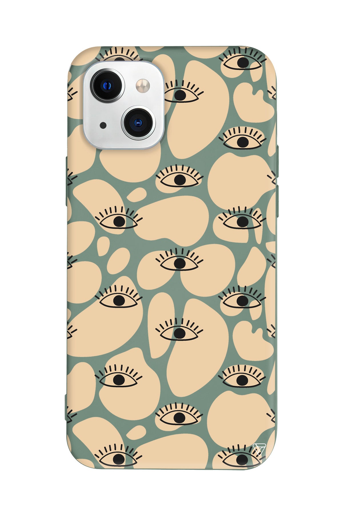 Krema Goz 2 Lansman Model İçi Kadife Silikon Telefon Kılıfı – Plus Serisine Özel