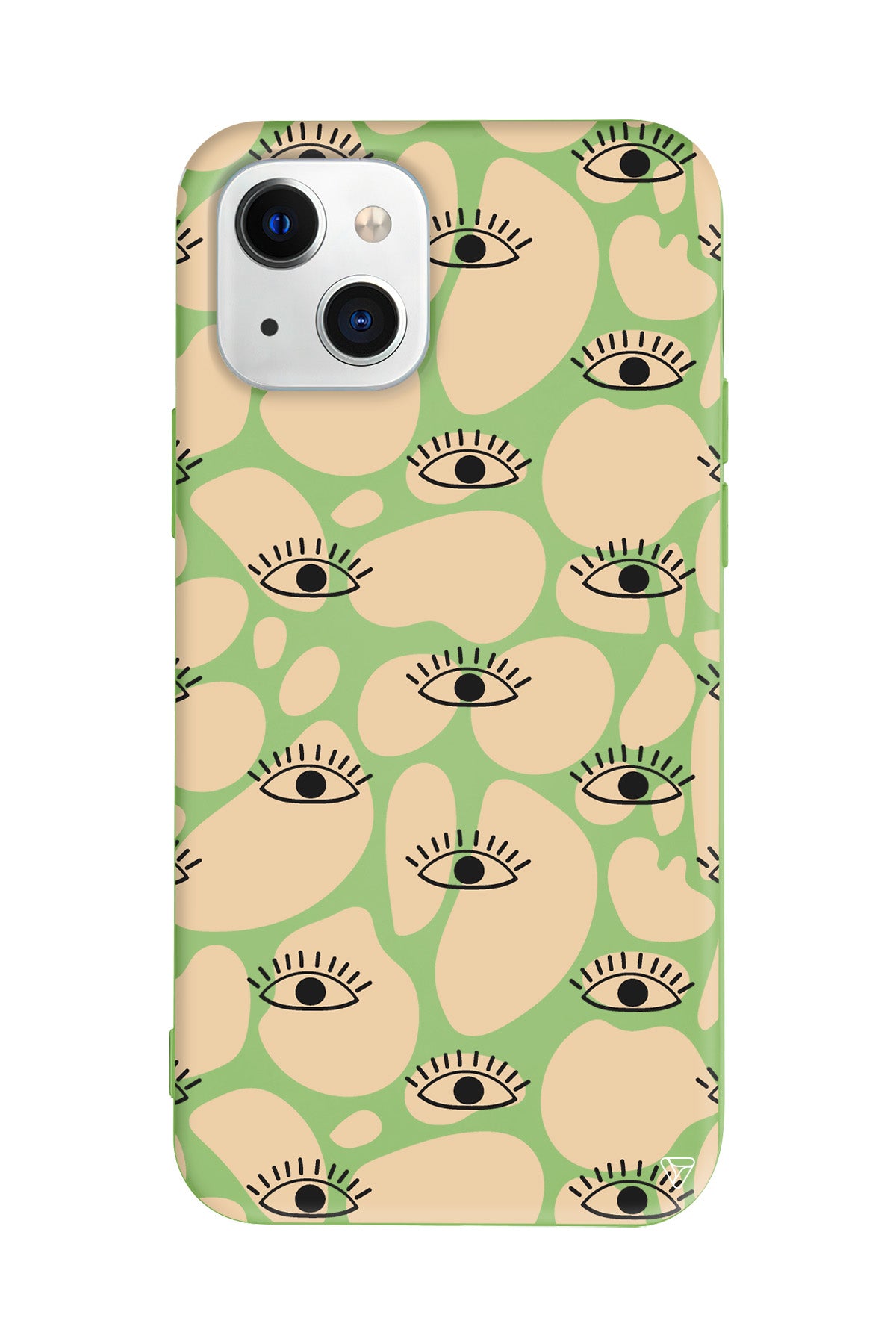 Krema Goz 2 Lansman Model İçi Kadife Silikon Telefon Kılıfı – Plus Serisine Özel