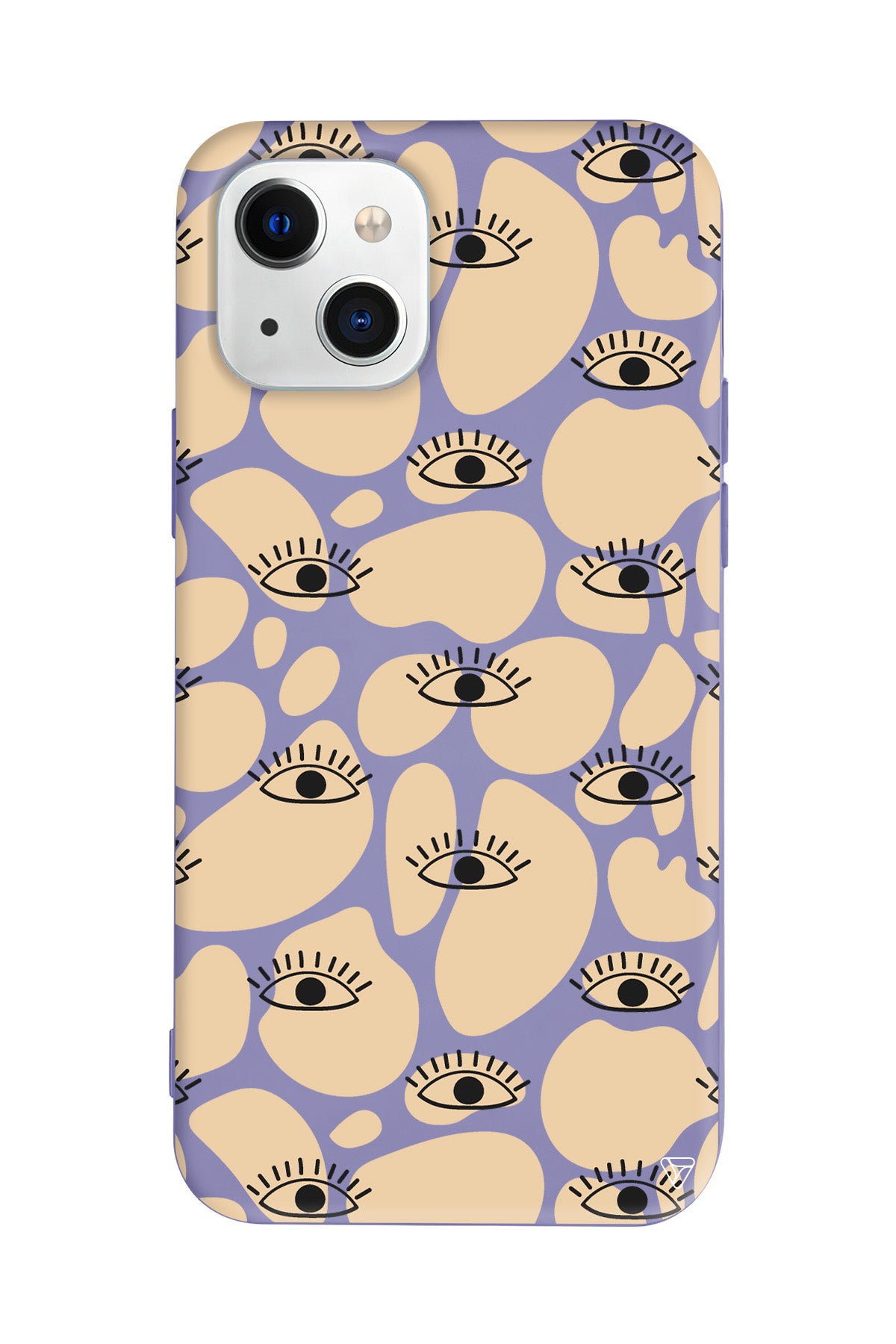 Krema Goz 2 Lansman Model İçi Kadife Silikon Telefon Kılıfı – Plus Serisine Özel