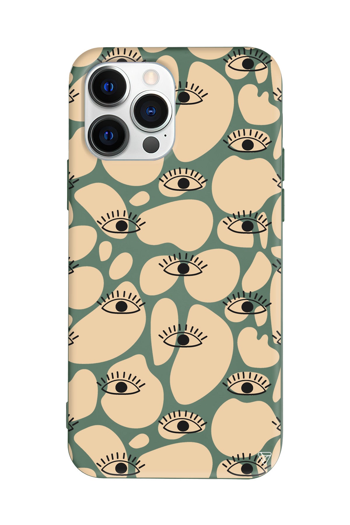 Krema Goz 2 Lansman Model İçi Kadife Silikon Telefon Kılıfı