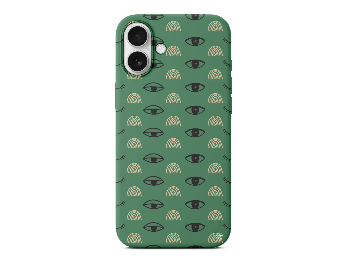 Krema Goz 3 Lansman Model İçi Kadife Silikon Telefon Kılıfı