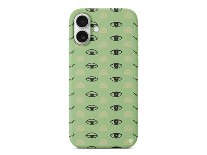 Krema Goz 3 Lansman Model İçi Kadife Silikon Telefon Kılıfı