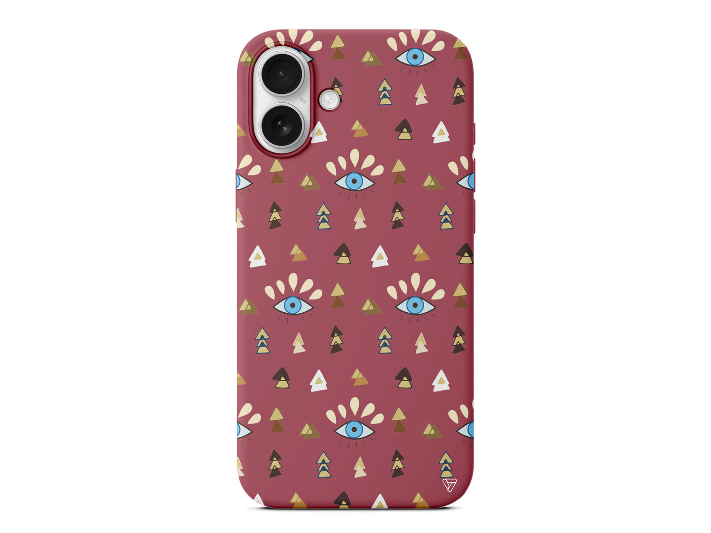 Etnik Goz Lansman Model İçi Kadife Silikon Telefon Kılıfı – Plus Serisine Özel