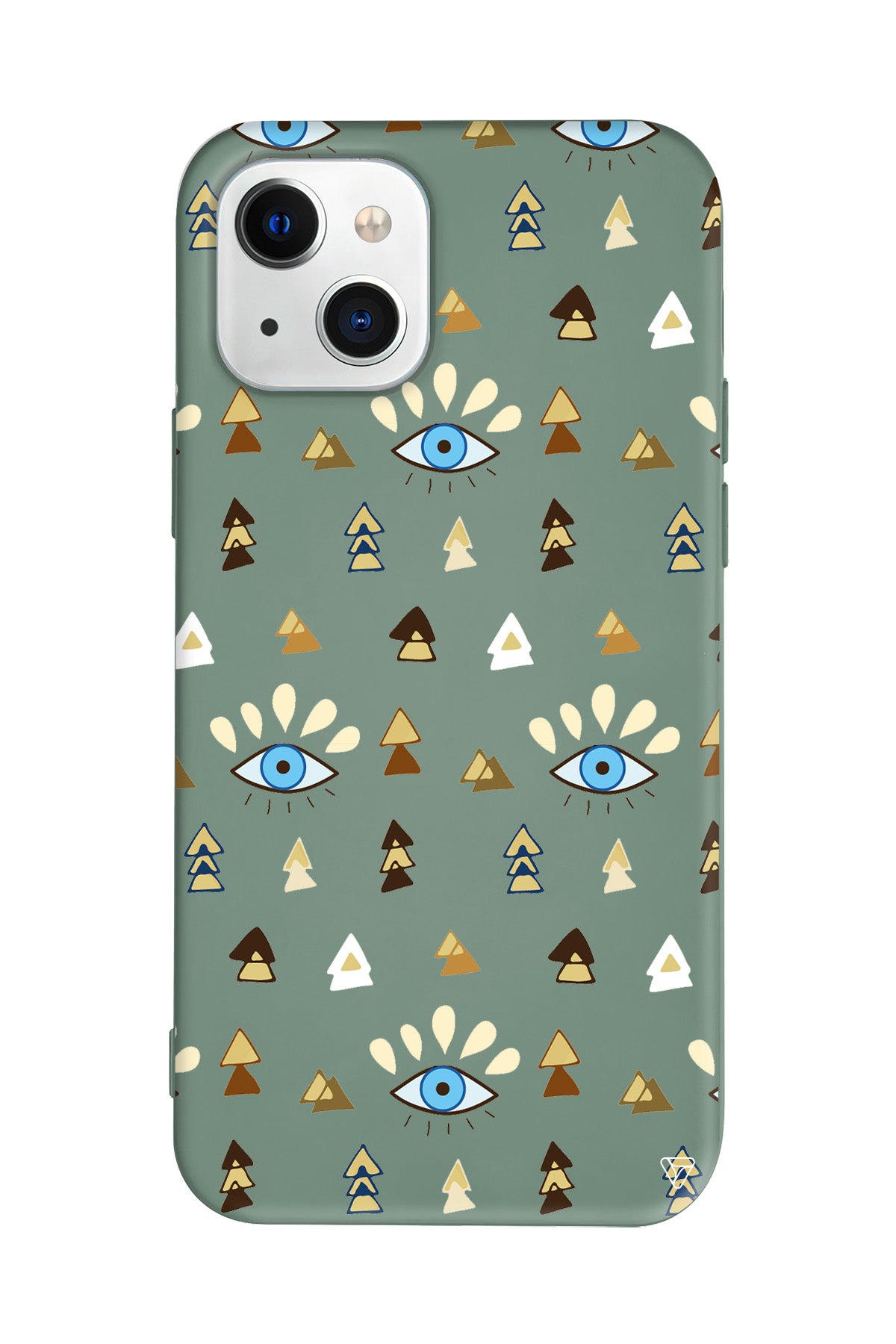 Etnik Goz Lansman Model İçi Kadife Silikon Telefon Kılıfı – Plus Serisine Özel