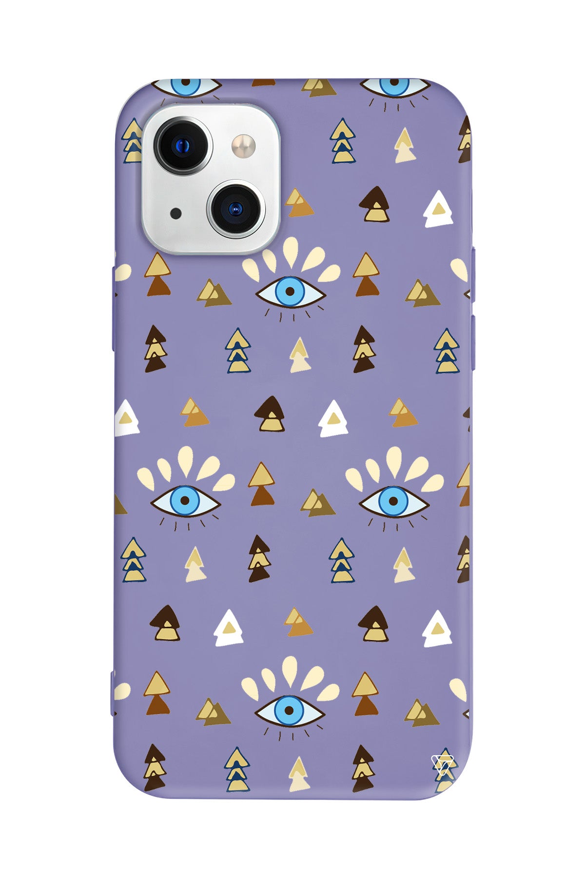 Etnik Goz Lansman Model İçi Kadife Silikon Telefon Kılıfı – Plus Serisine Özel