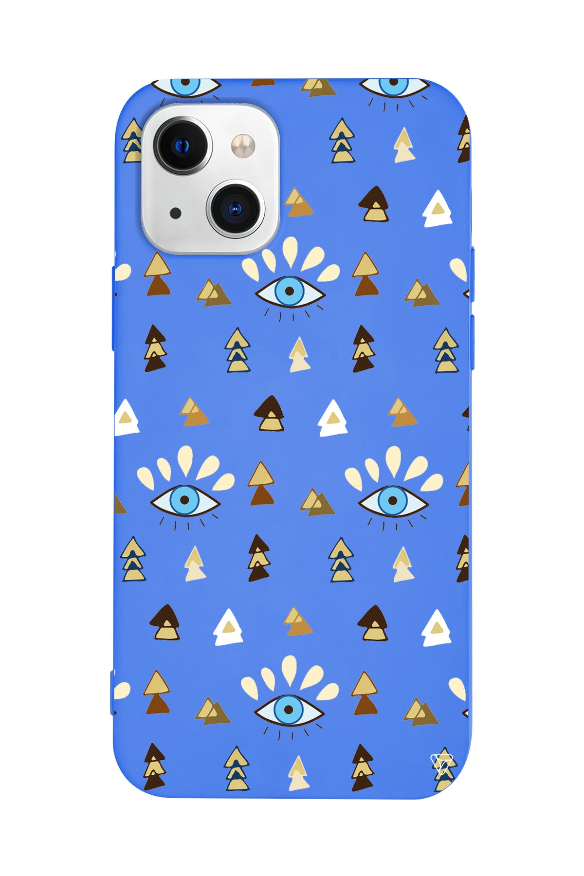 Etnik Goz Lansman Model İçi Kadife Silikon Telefon Kılıfı – Plus Serisine Özel