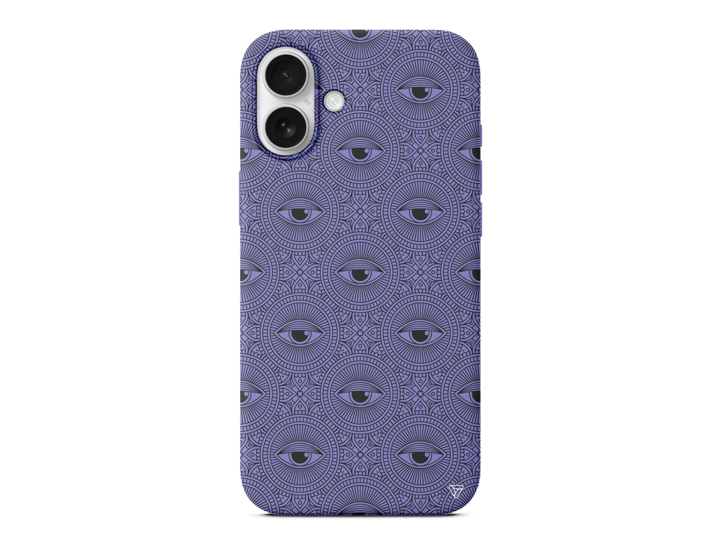 Mandala Goz Lansman Model İçi Kadife Silikon Telefon Kılıfı