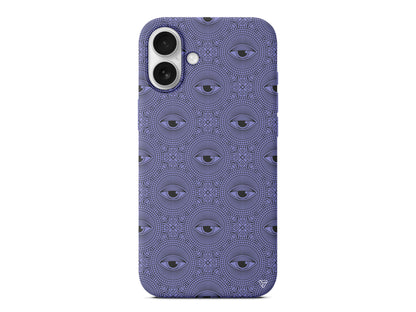 Mandala Goz Lansman Model İçi Kadife Silikon Telefon Kılıfı